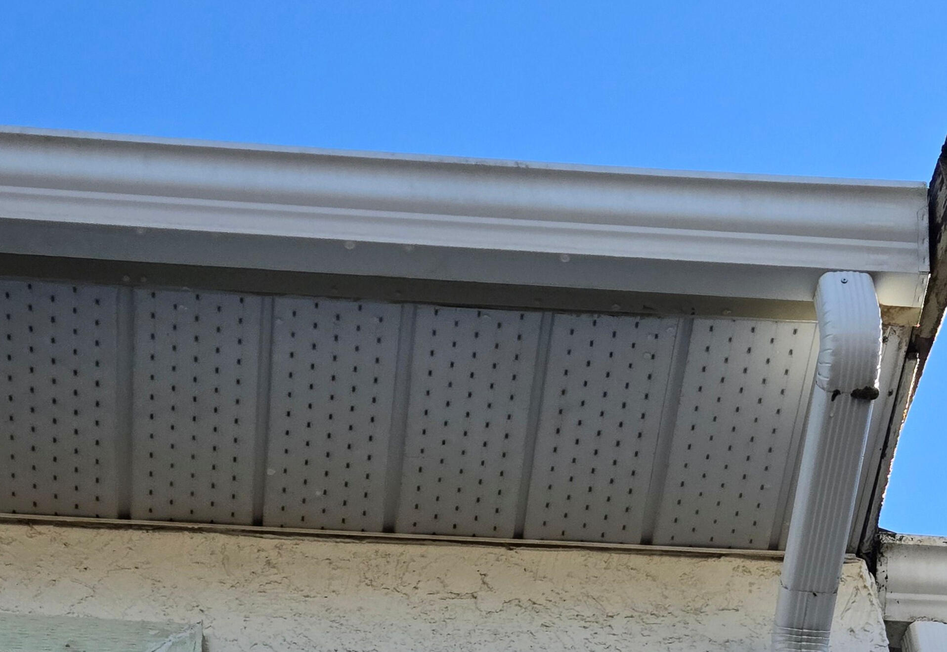 Gutter After Cleaning
