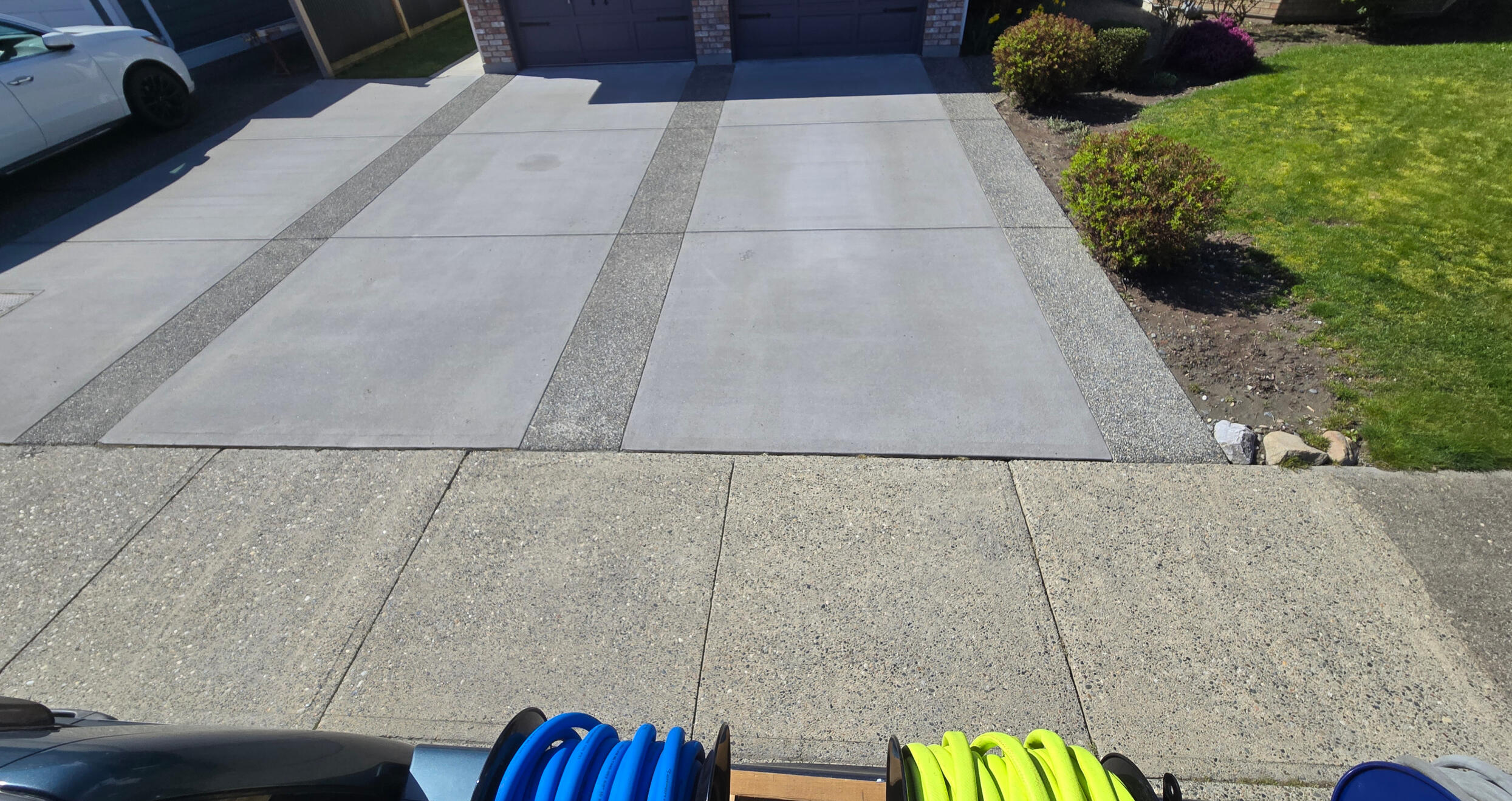 After Driveway Cleaning